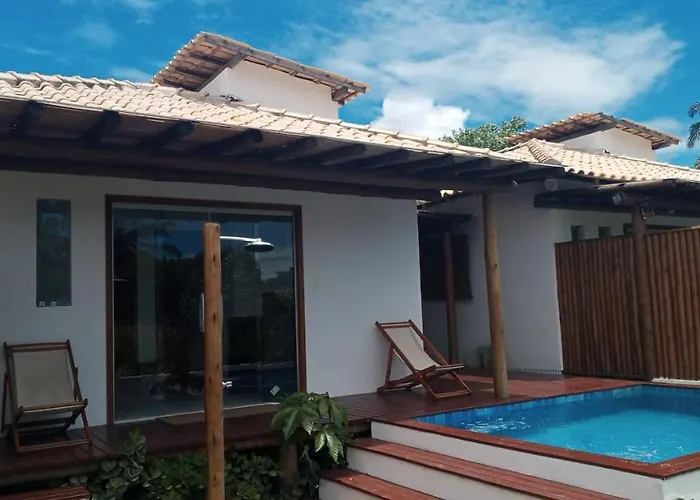 Casa, 2 Suítes com Ar, Piscina a 400 mts Praia - Taipu de Fora, Barra Grande #2